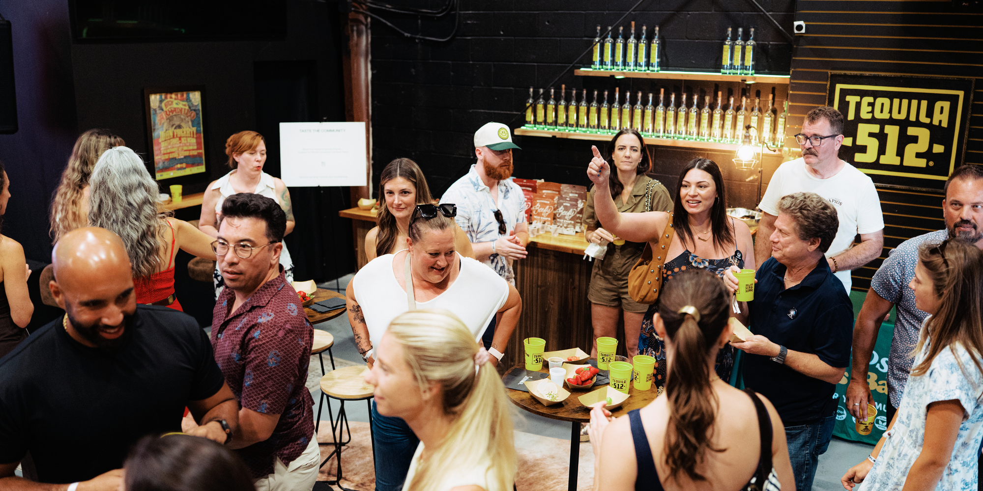 Guests connecting at a Wild Minds community experience